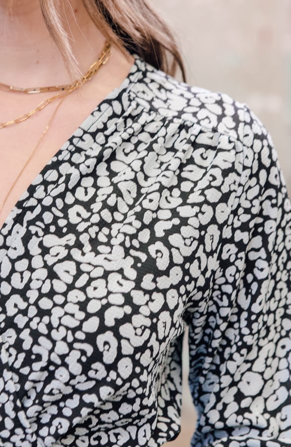 Panter Jurk Zoe Mint Zwart – shoparchief — foto 6