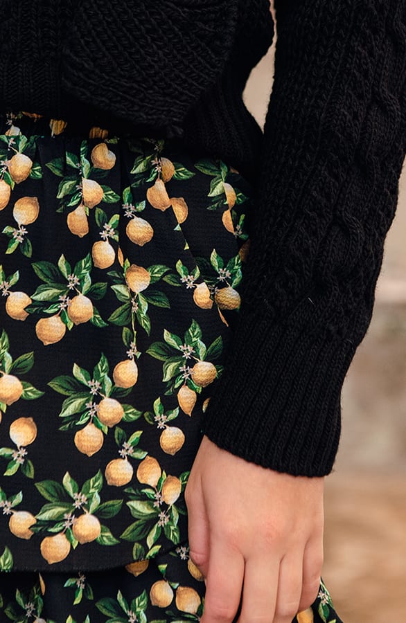 Ruches Trui Gehaakt Jolie Zwart – shoparchief — foto 6