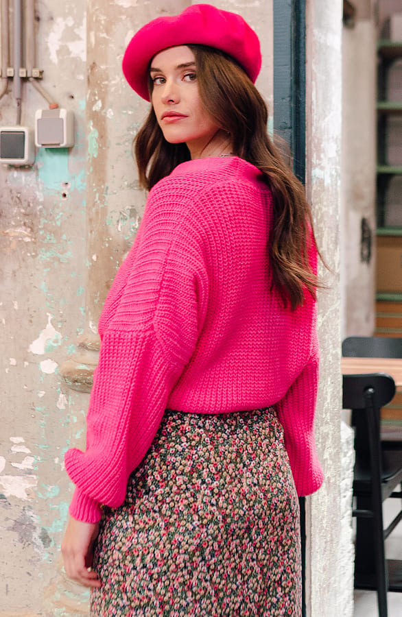 Strik Vest Ruby Fuchsia – shoparchief — foto 3