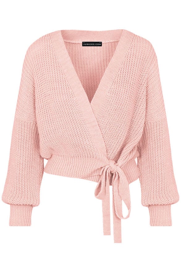 Strik Vest Ruby Pastel Roze – shoparchief