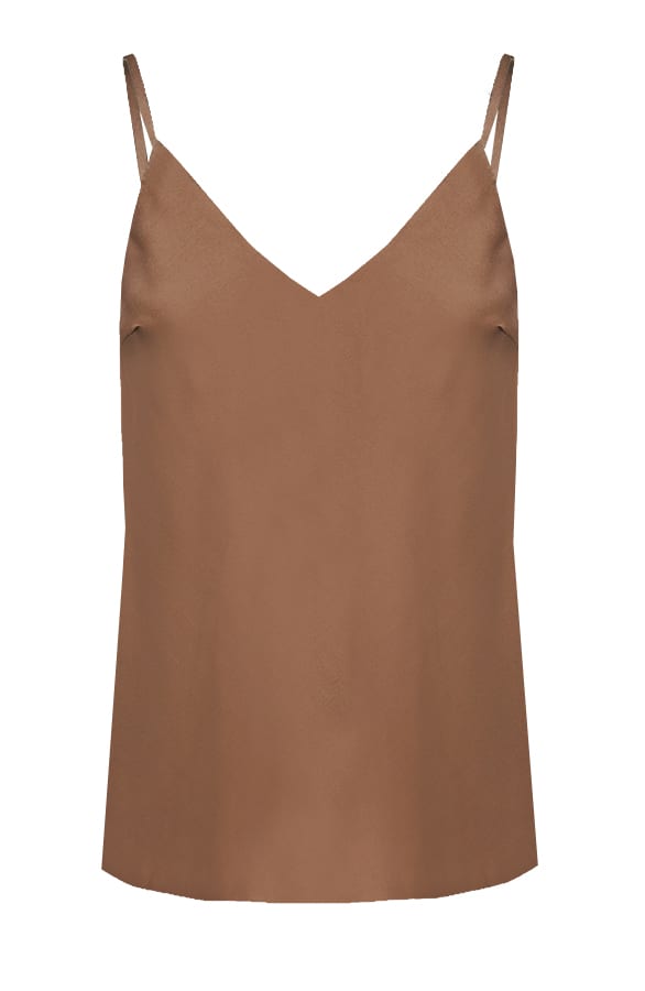 Zijden Top Loïs Camel – shoparchief