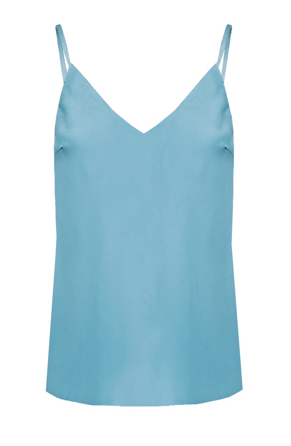 Zijden Top Loïs Turquoise – shoparchief