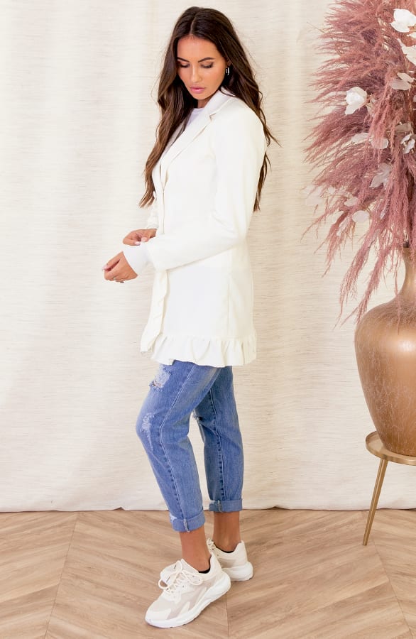 Loose Fit Jeans Yentl Blauw – shoparchief — foto 3