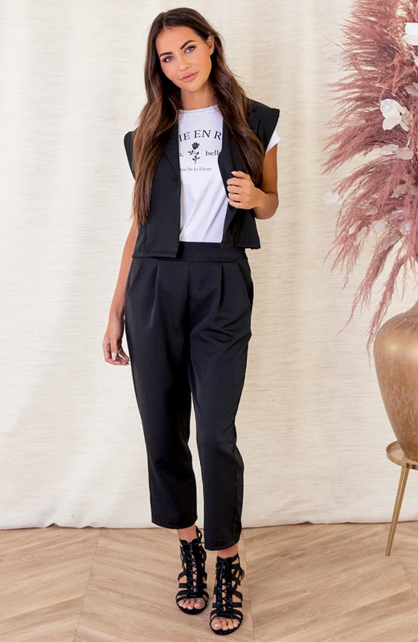 Pantalon Mace 7/8 Zwart – shoparchief — foto 2