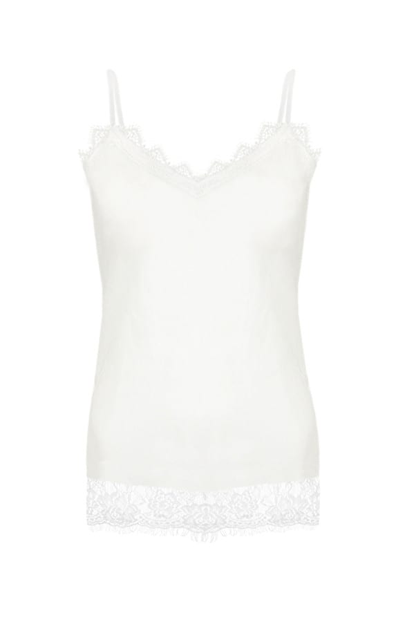 Jodie Kanten Top Wit – shoparchief