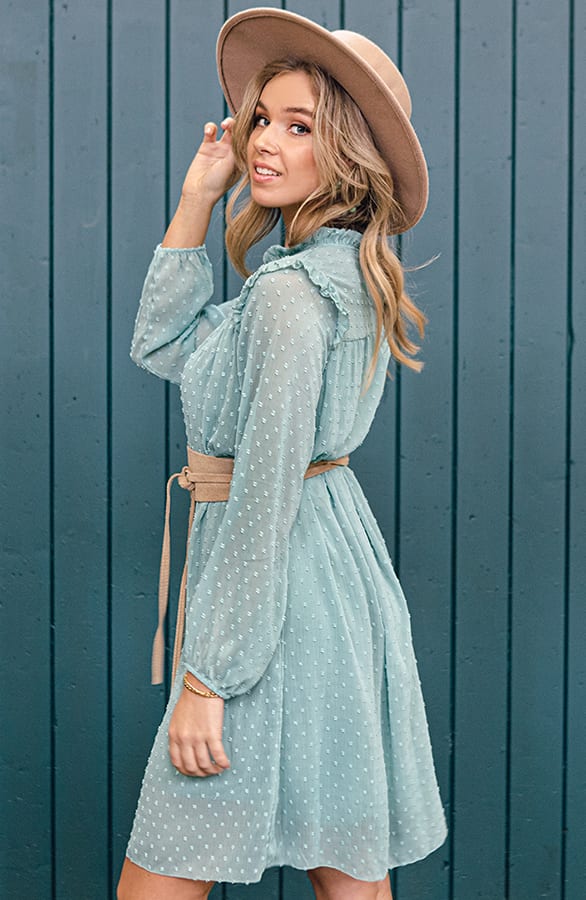 Jurk Isabel Dust Mint – shoparchief — foto 4