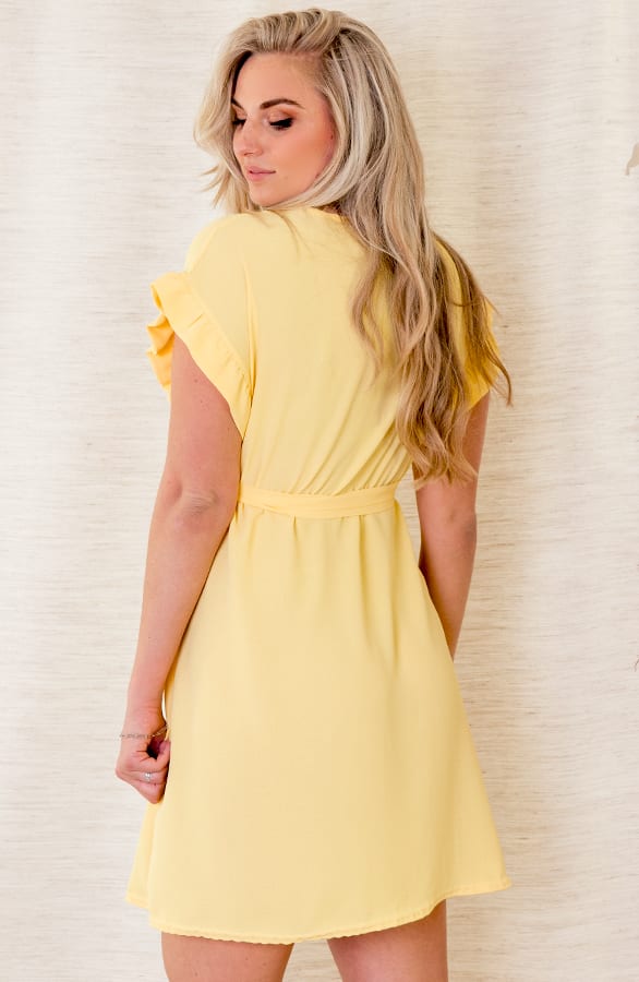 Jurk Jazzie Geel – shoparchief — foto 4