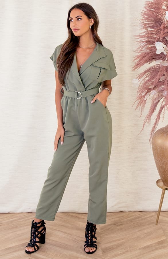 Korte Mouwen Jumpsuit Micky Army – shoparchief