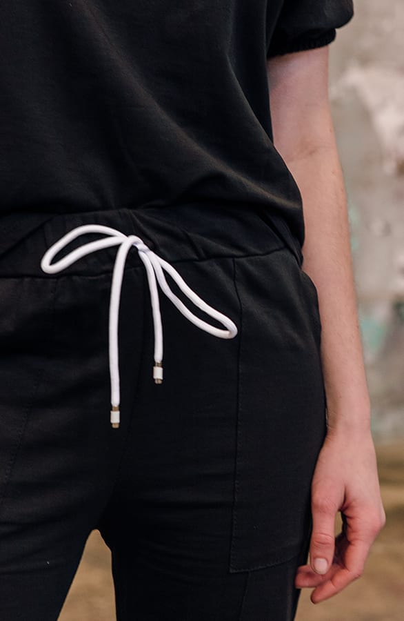 Lounge Broek Zoë Zwart – shoparchief — foto 4