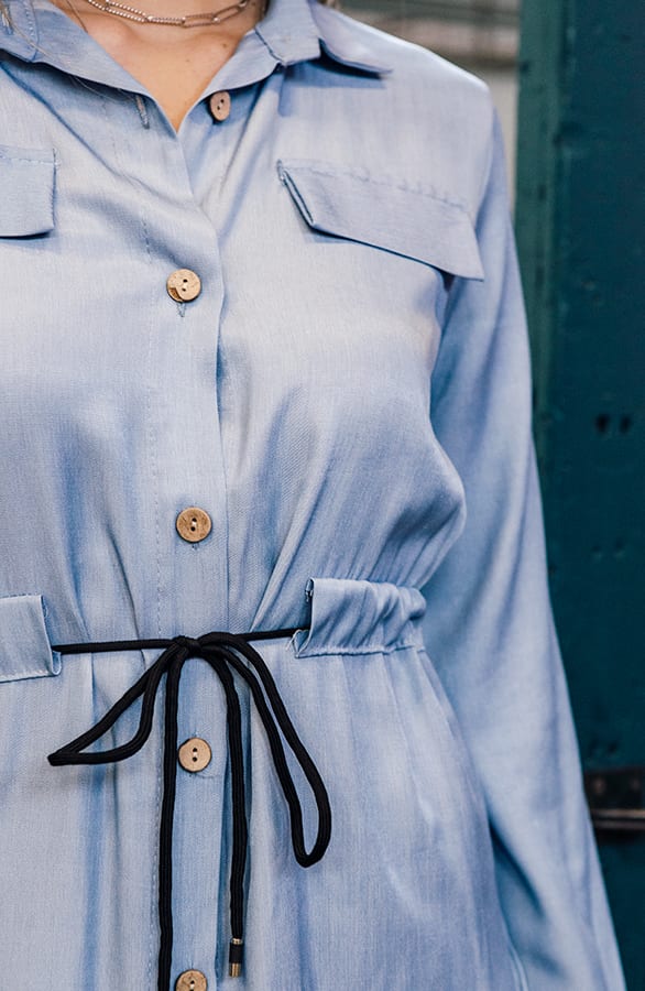 Lucy Jurk Licht Blauw – shoparchief — foto 4