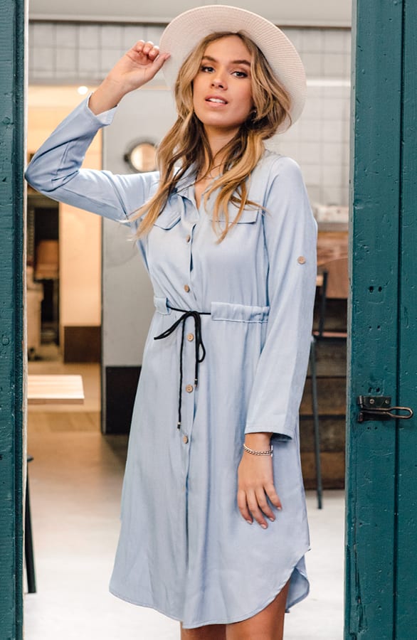Lucy Jurk Licht Blauw – shoparchief — foto 2