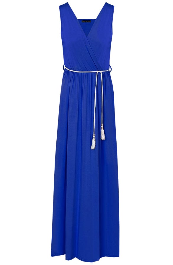 Maxi Jurk Bohemian Linde Kobalt – shoparchief