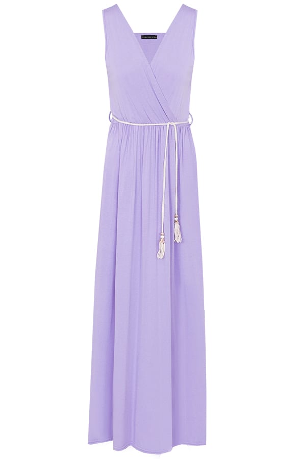 Maxi Jurk Bohemian Linde Lila – shoparchief