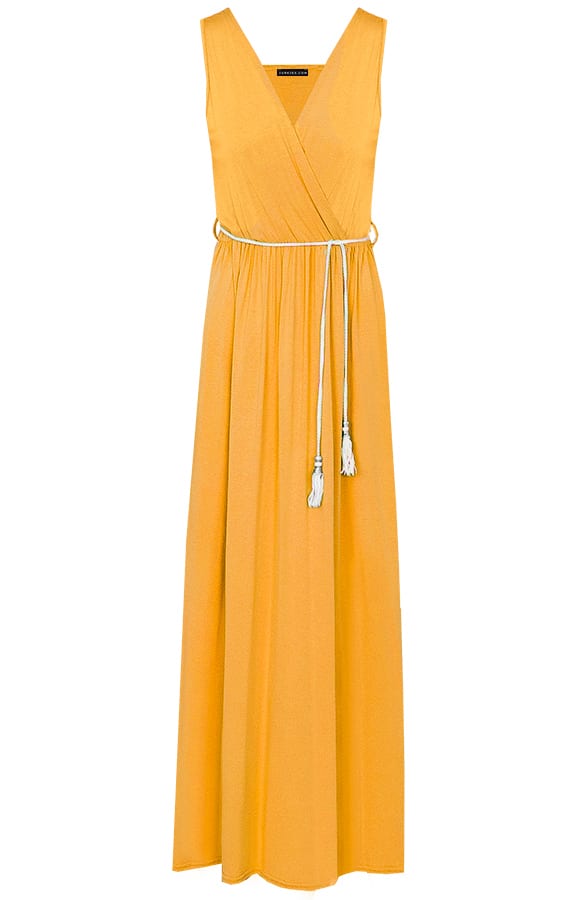 Maxi Jurk Bohemian Linde Oker – shoparchief