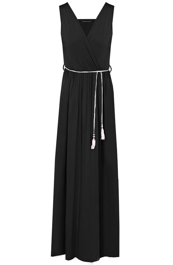 Maxi Jurk Bohemian Linde Zwart – shoparchief