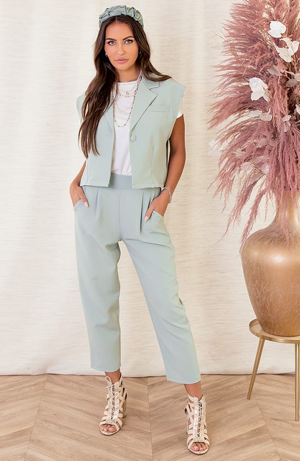 Gilet Mace Mint – shoparchief — foto 3