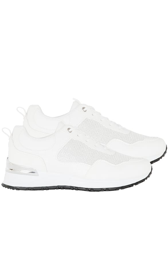 Sneakers Croco Fiene Wit – shoparchief