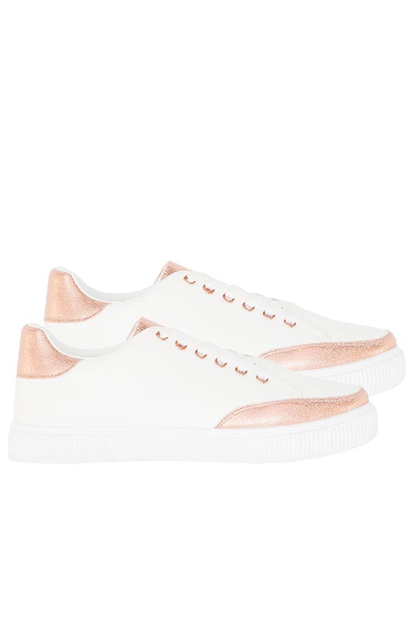 Trendy Sneakers Lin Metallic Rosé – shoparchief