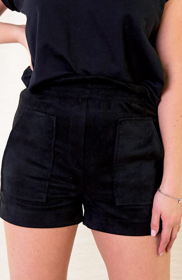 Comfy Short Soft Belle Zwart – shoparchief