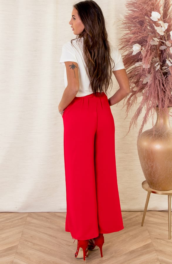 Culotte Broek Myron Rood – shoparchief — foto 4