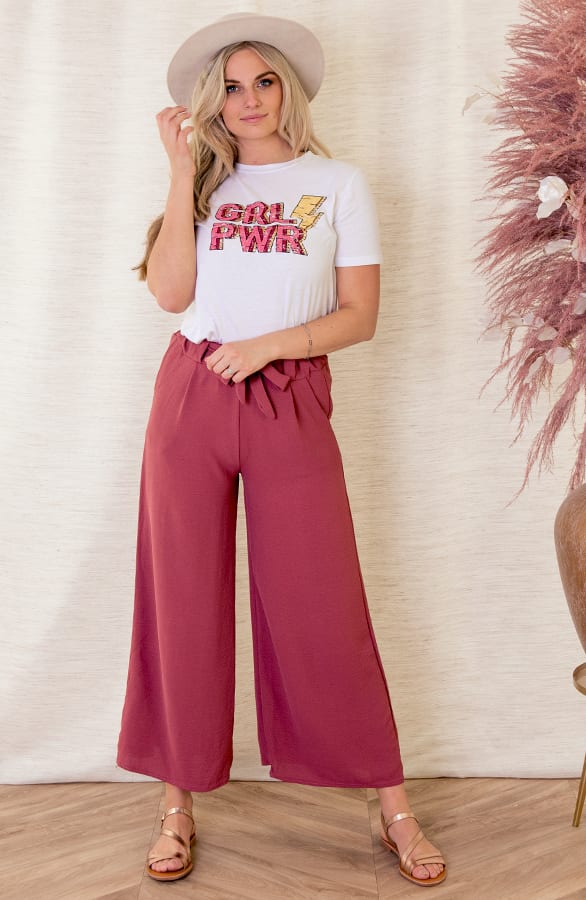 Girl Power T-shirt Oversized Jazzline Roze – shoparchief — foto 3