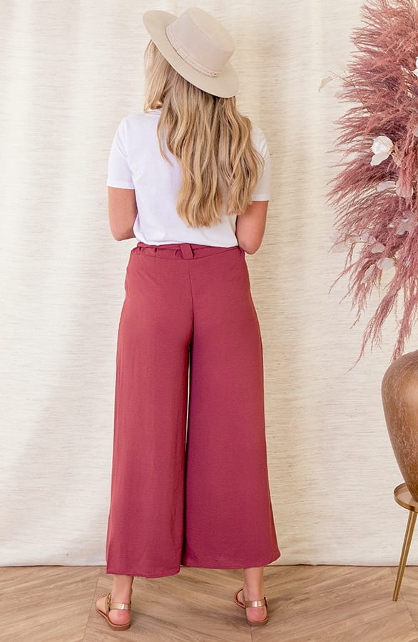 Culotte Broek Myron Roze – shoparchief — foto 3