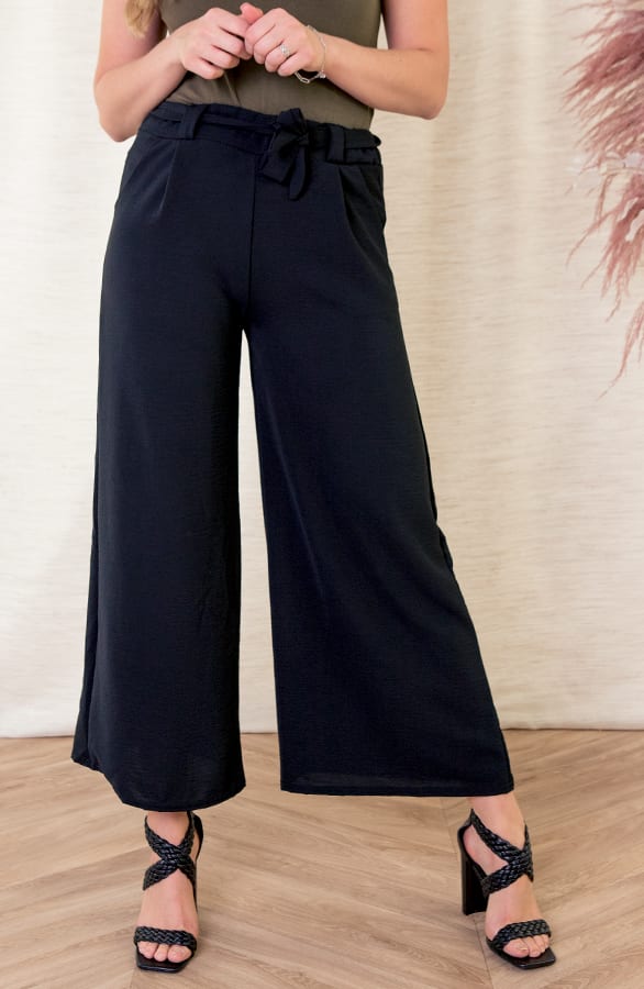 Culotte Broek Myron Zwart – shoparchief