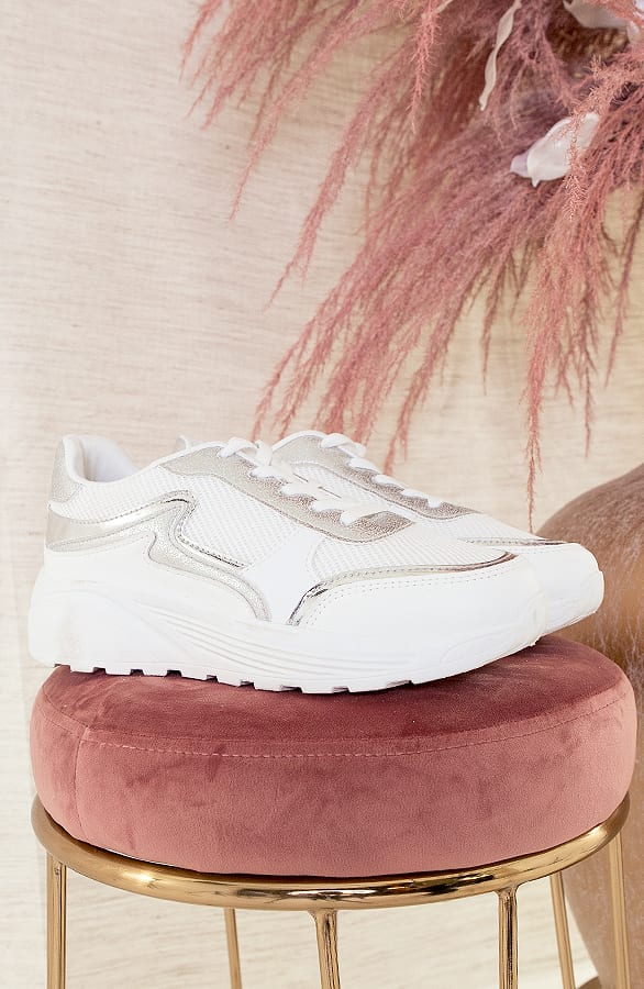 Dad Sneakers Luxury Charley Wit – shoparchief