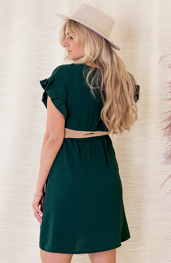 Jurk Jazzie Smaragd – shoparchief — foto 3