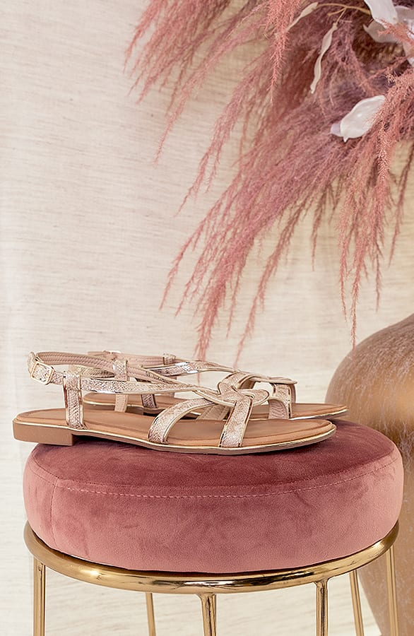 Luxe Jaimie Sandalen Beige – shoparchief
