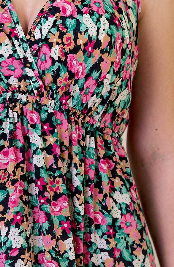 Maxi Halter Jurk Noé Multicolor – shoparchief — foto 4