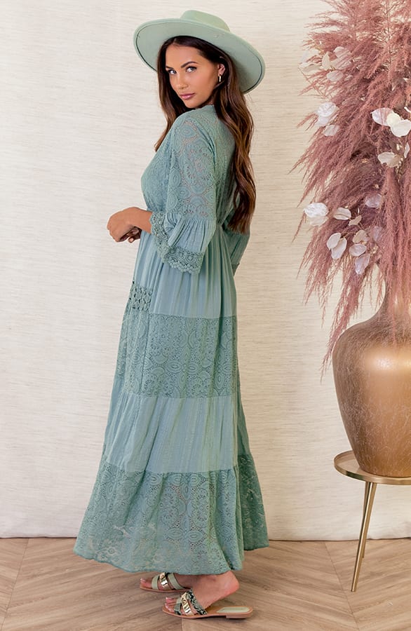 Maxi Kanten Jurk Lise Oase – shoparchief — foto 2