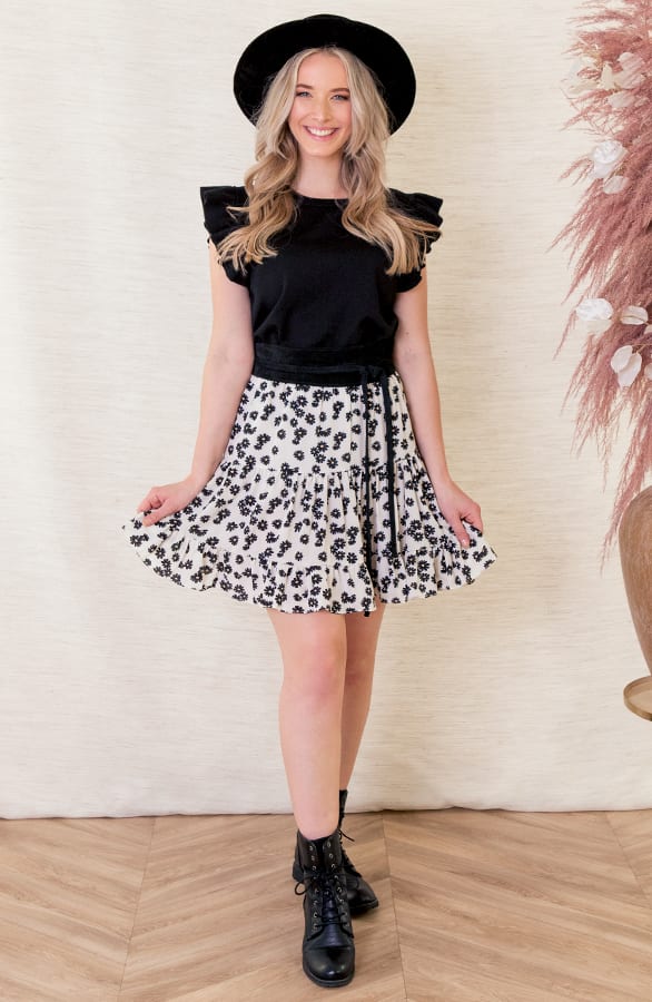 Print Rok Madelief Wit – shoparchief — foto 3