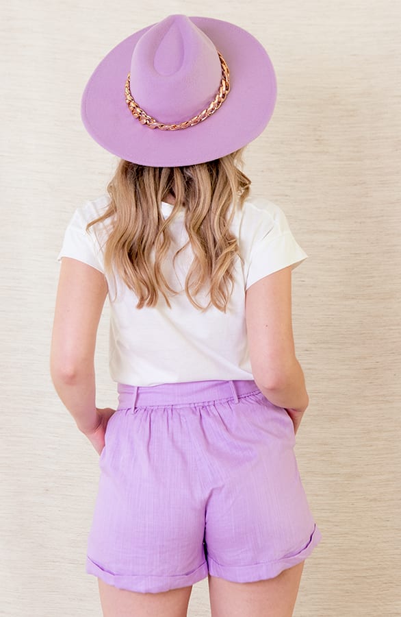 Short Met Riem Aivy Lila – shoparchief — foto 3