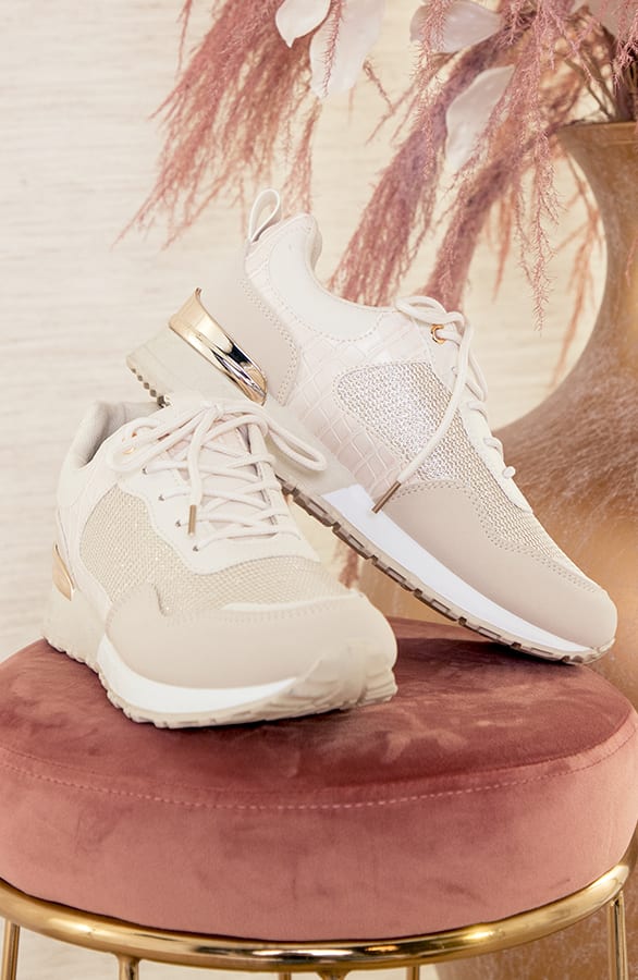 Sneakers Croco Fiene Beige – shoparchief — foto 2