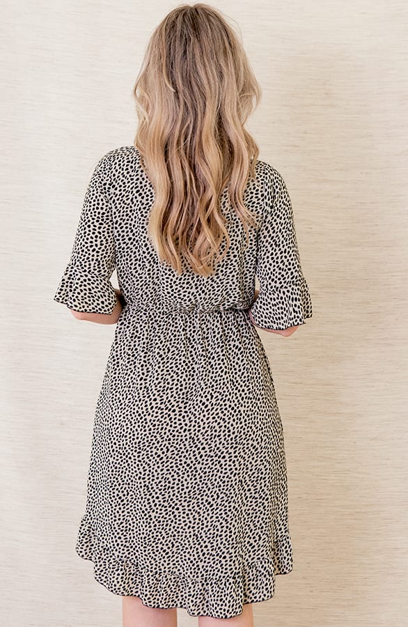 Ayla Cheetah Dress Beige – shoparchief — foto 4