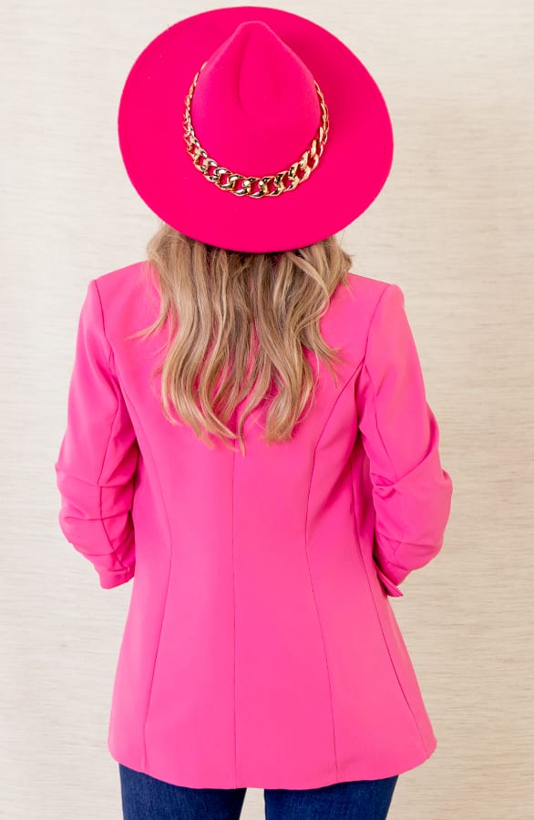 Blazer Basic Nore Fuchsia – shoparchief — foto 4