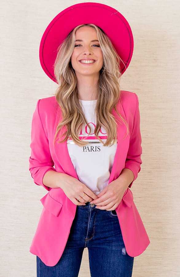 Blazer Basic Nore Fuchsia – shoparchief