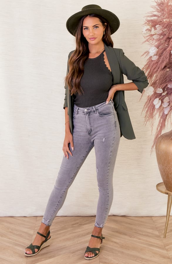 Halter Top Lucy Army – shoparchief — foto 3