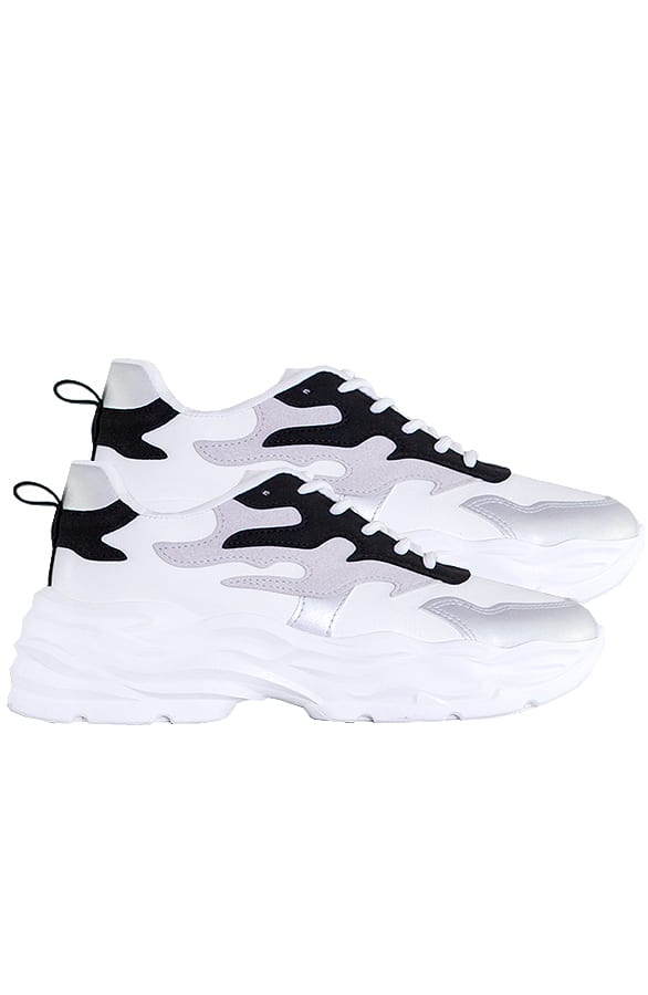 Dad Sneakers Maxime Zwart Wit – shoparchief