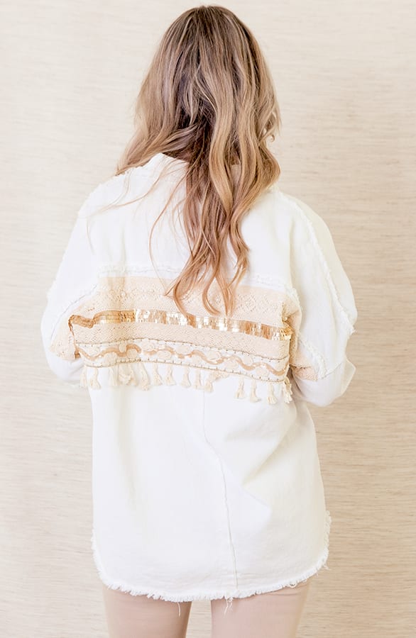 Ibiza Tassel Jacket Oversized Alexa Wit – shoparchief — foto 6