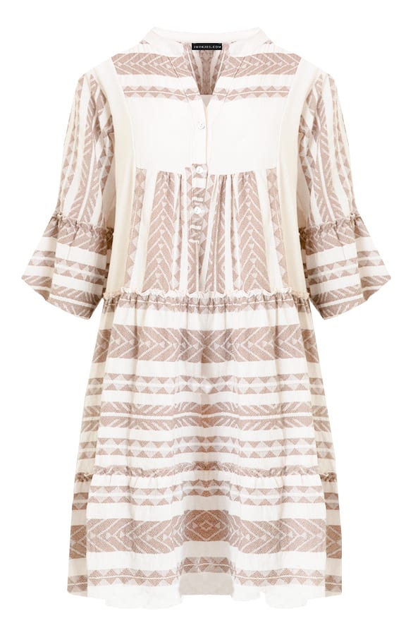 Kelim Tuniek Evy Taupe – shoparchief