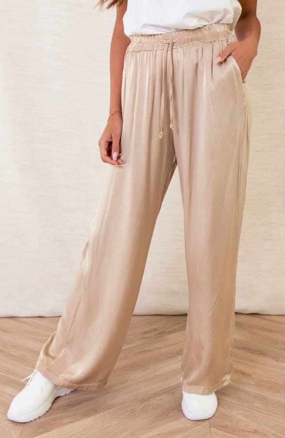 Luxury Pantalon Debbie Champagne – shoparchief