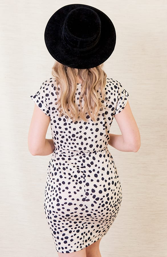 Noa Dress Cheetah Beige – casual jurkjes — foto 4