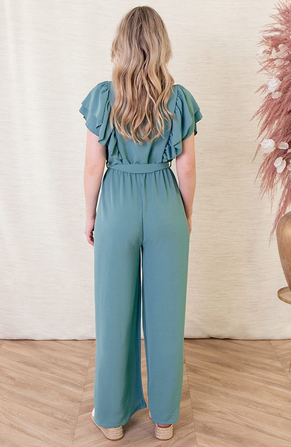 Ruches Jumpsuit Mirre Mint – shoparchief — foto 3