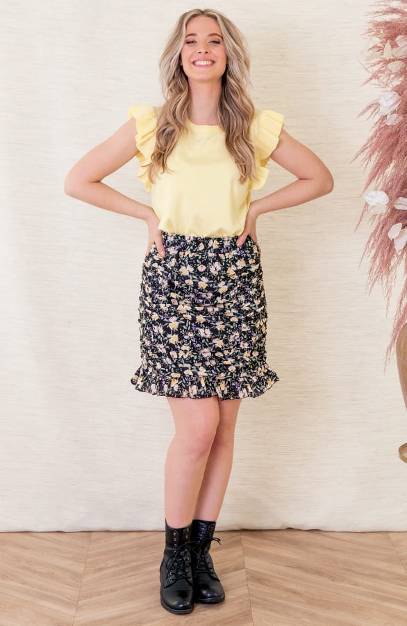 Ruches Top Lois Geel – shoparchief — foto 5