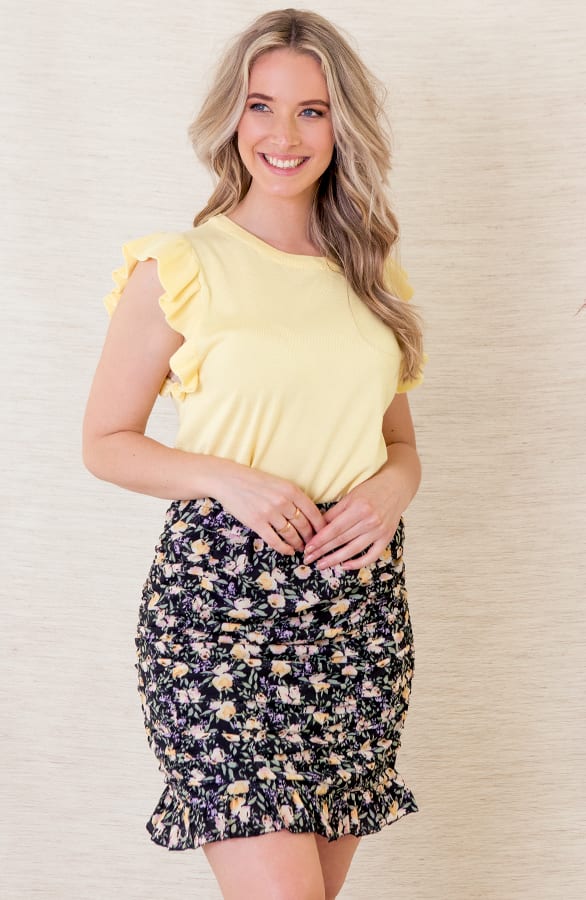 Ruches Top Lois Geel – shoparchief — foto 2