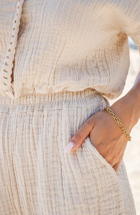 Detail Playsuit Selina Beige – shoparchief — foto 4