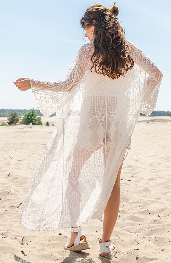 Ibiza Kimono Vajen Beige – shoparchief — foto 2