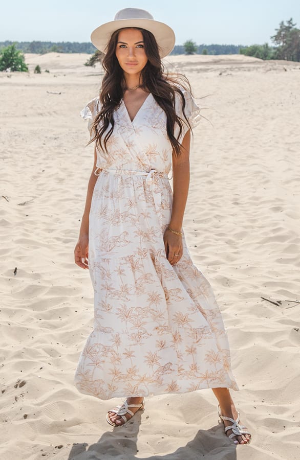 Jungle Dress Pien Beige – shoparchief